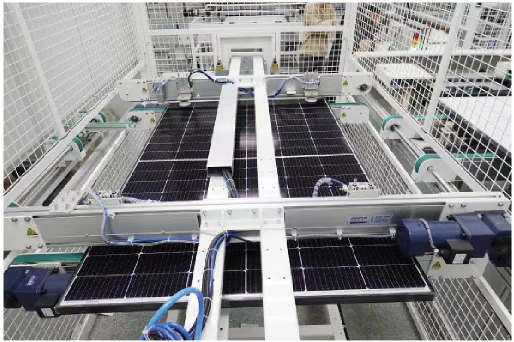Solar Panels Production Line 180° turn over Solar Panels Production Line 180° turn over
