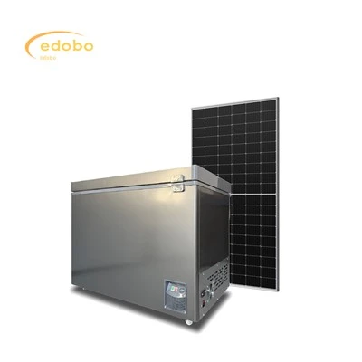 Edobo Solarni AC/DC solarni hladnjak sa zamrzivačem za kućnu upotrebu